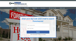 Desktop Screenshot of currentbankforeclosures.com